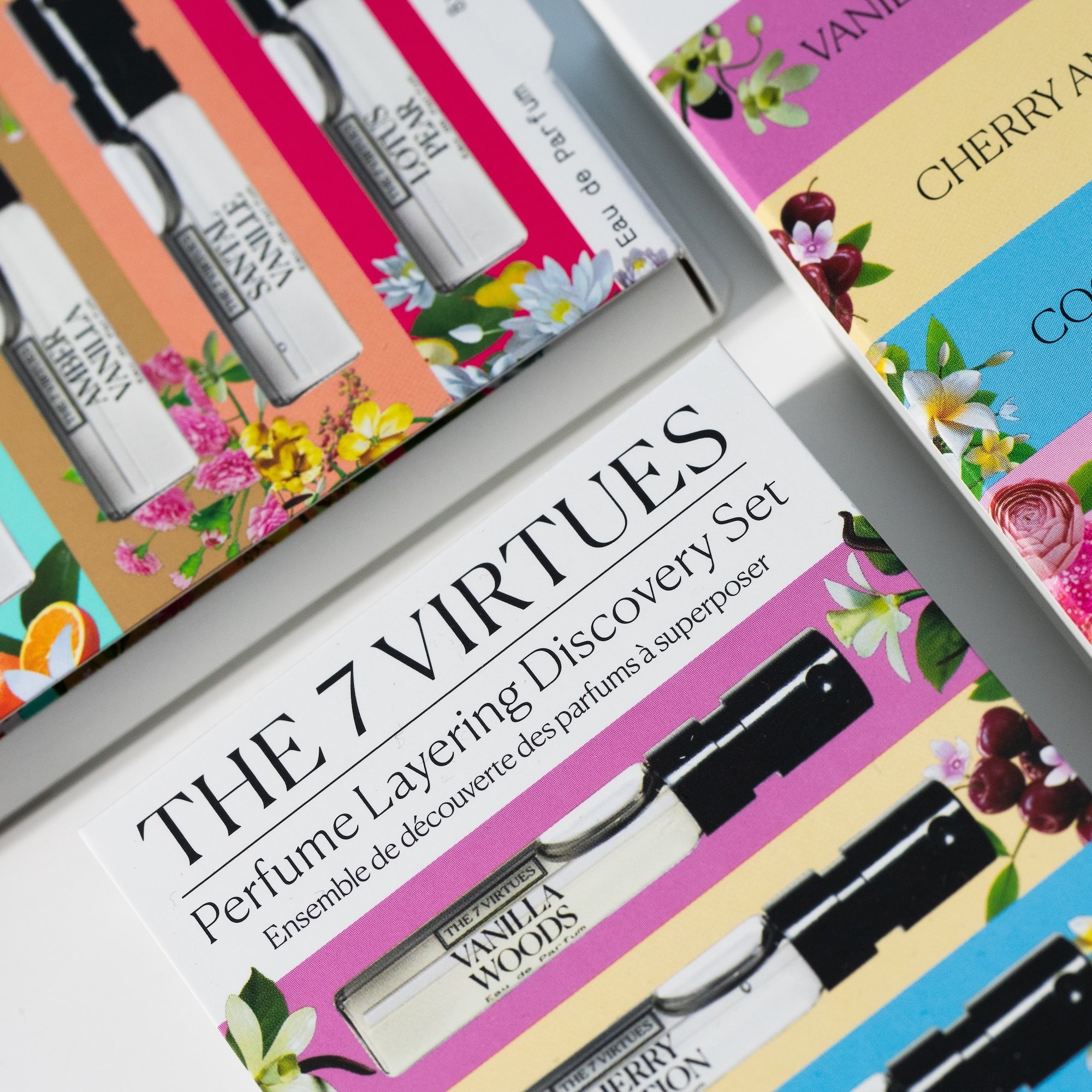 The 7 Virtues Discovery Set próbki perfum 8 zapachów