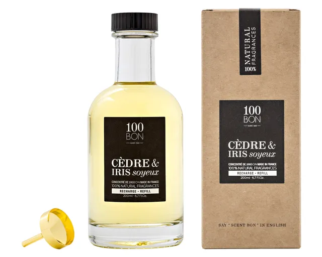 100BON Cedre Iris Soyeux woda kolońska 200 ml pudrowa