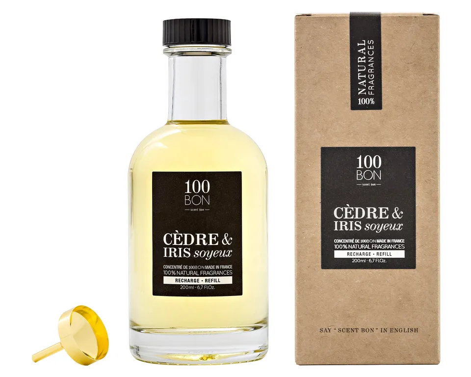 100BON Cedre Iris Soyeux woda kolońska 200 ml pudrowa