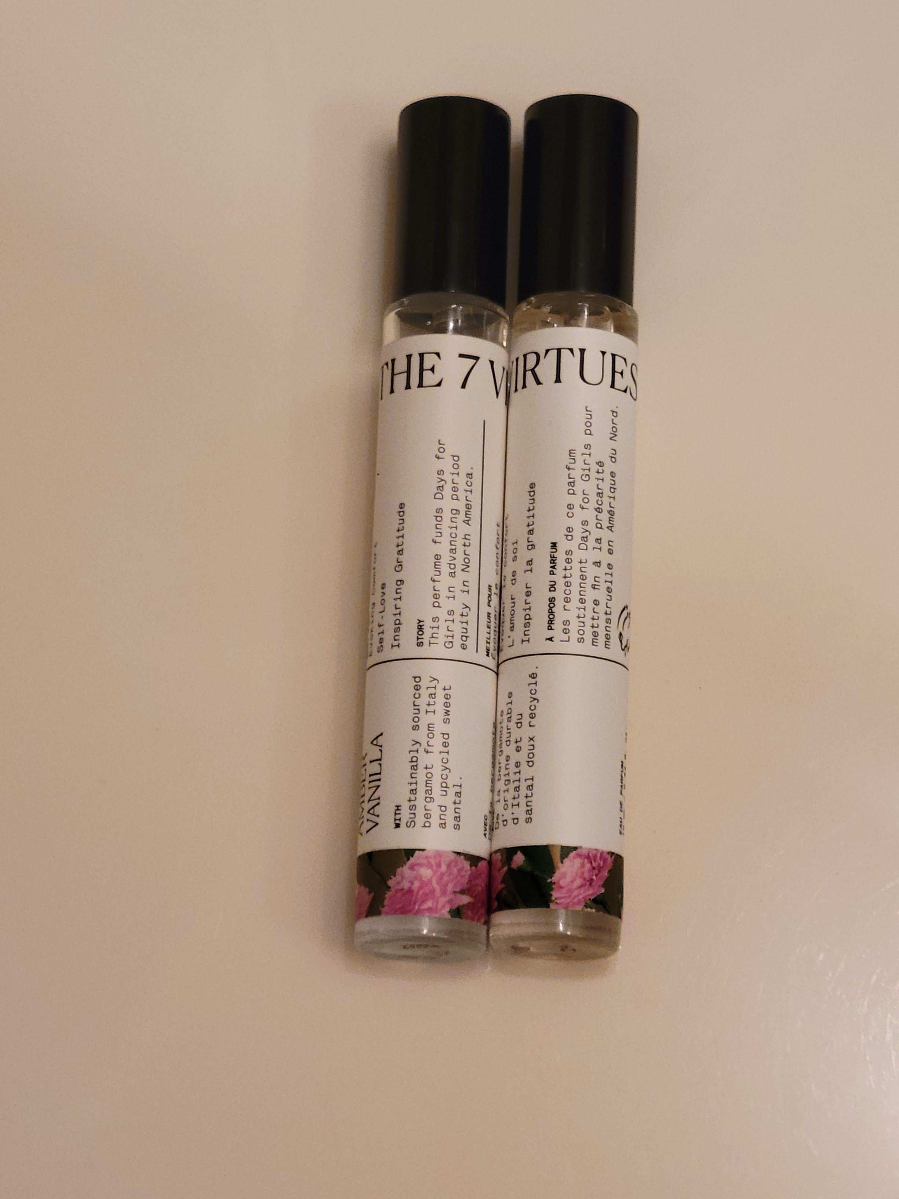 The 7 Virtues Amber Vanilla perfumy próbka 1,7 ml bursztynowe
