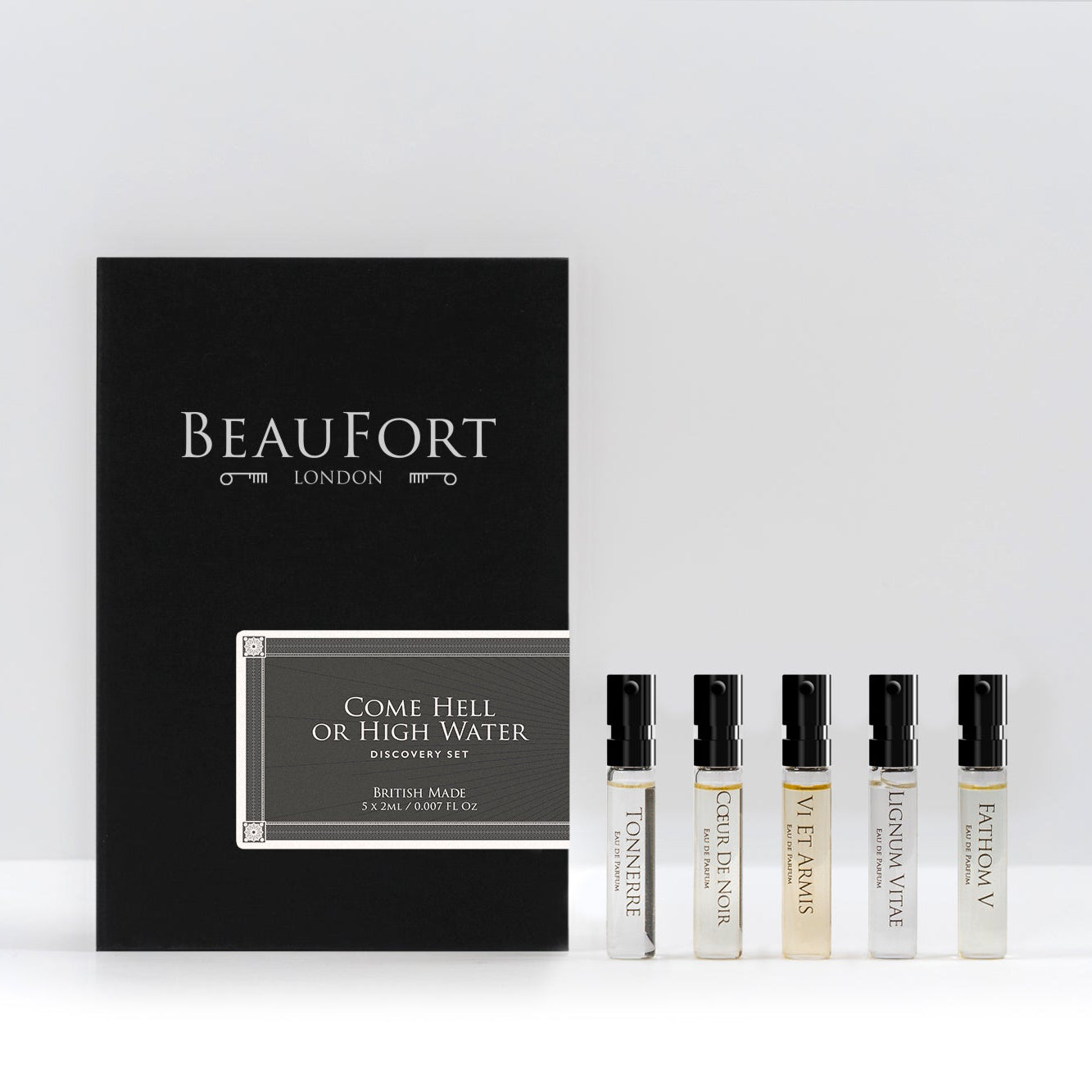 BeauFort London Come Hell zestaw perfum 5x2 ml morskie