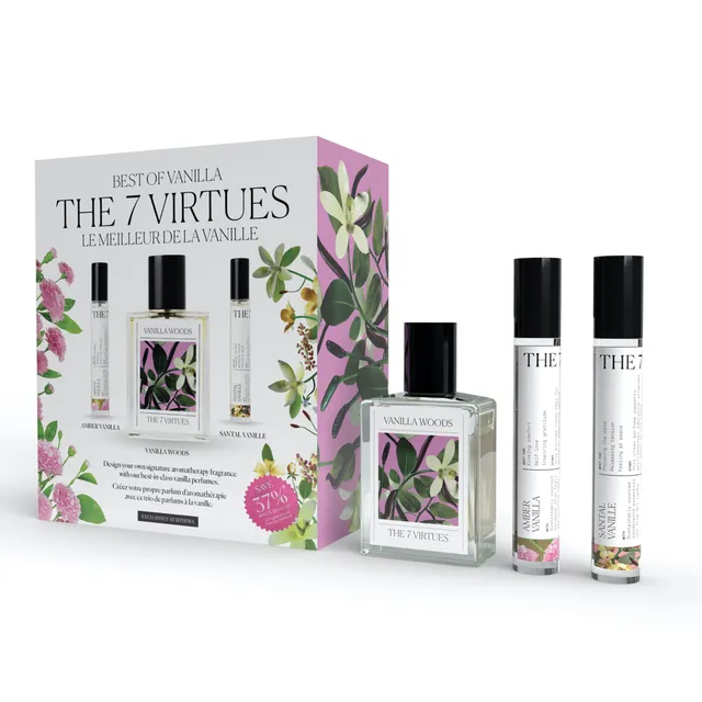 The 7 Virtues Best of Vanilla zestaw perfum 50 ml + 2x10 ml wanilia