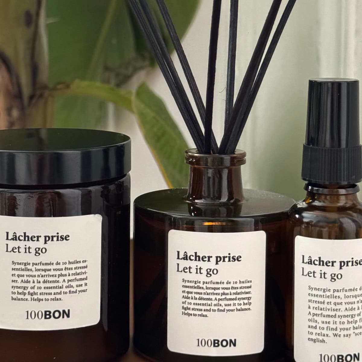100BON Lâcher Prise spray do domu 100 ml magnolia