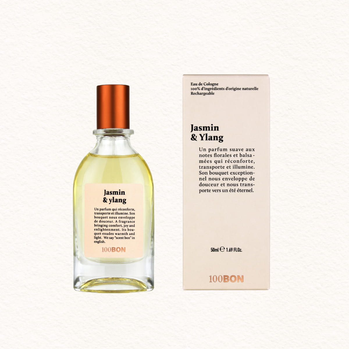 100BON Jasmin & Ylang woda kolońska 50 ml jaśmin