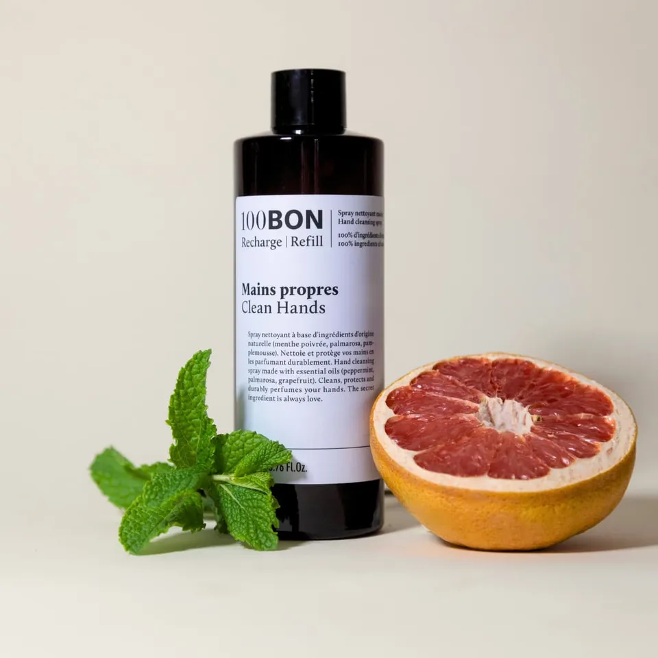 100BON Mains Propres spray do rąk 200 ml miętowy