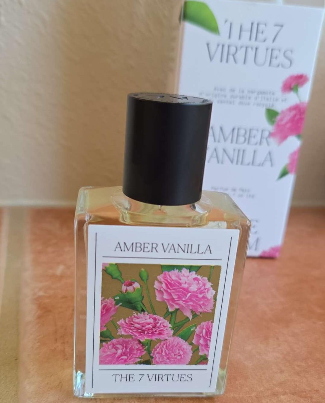 The 7 Virtues Amber Vanilla perfumy próbka 1,7 ml bursztynowe