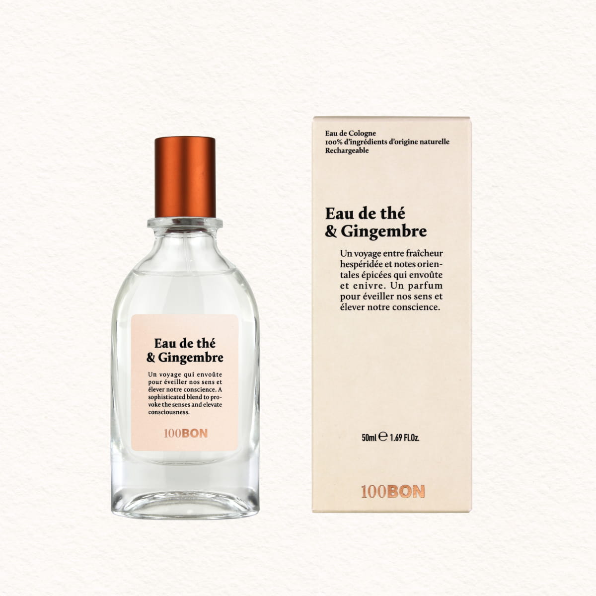 100BON Eau de Thé & Gingembre woda kolońska 50 ml cytrusowa