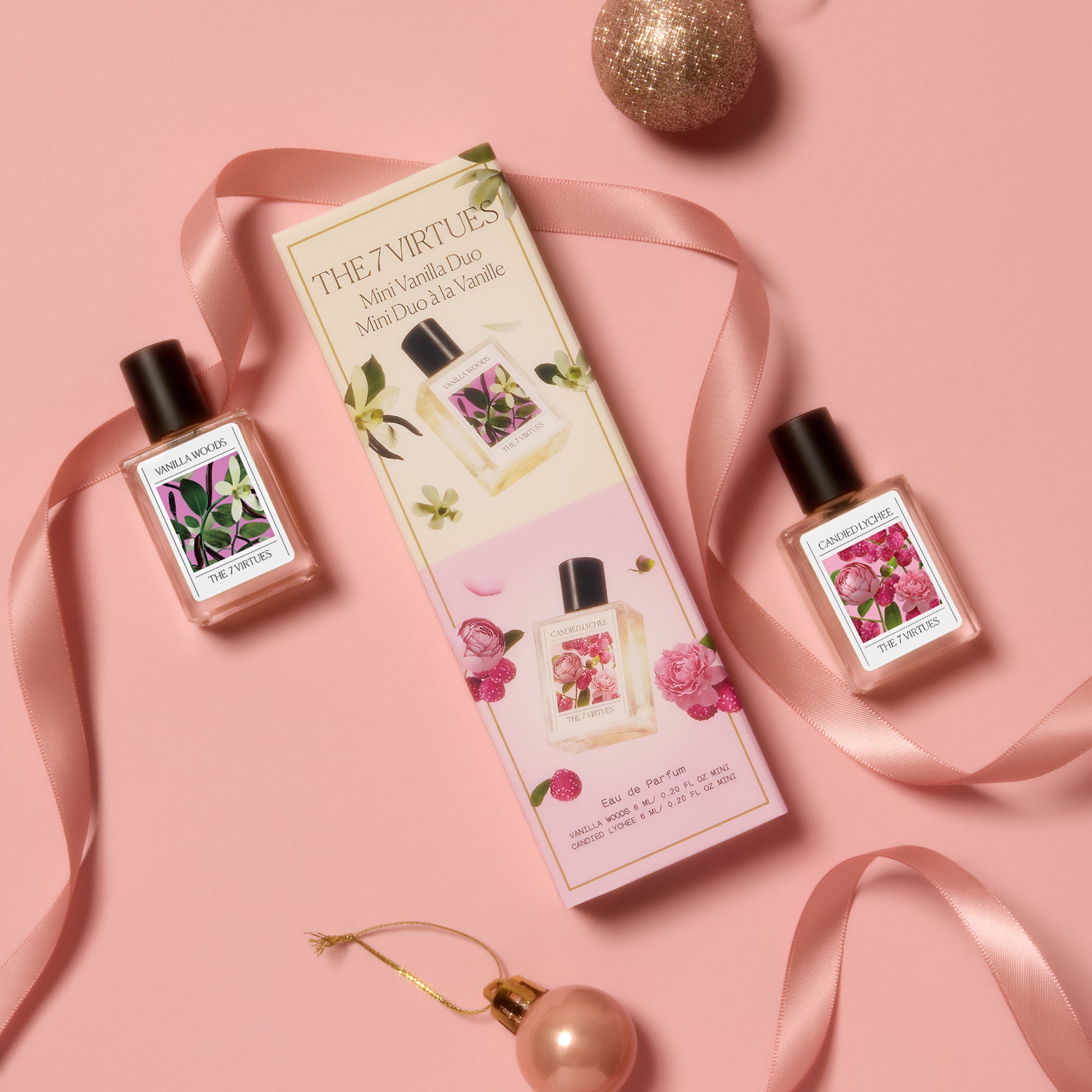 The 7 Virtues Mini Vanilla Duo mini perfumy 2 szt wanilia