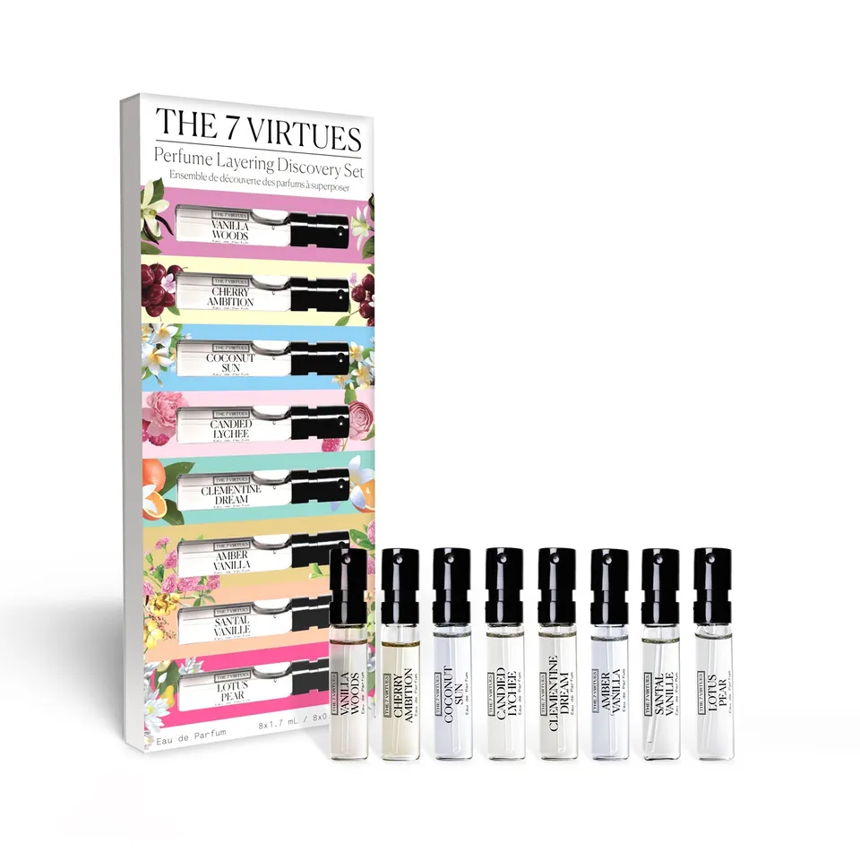 The 7 Virtues Discovery Set próbki perfum 8 zapachów