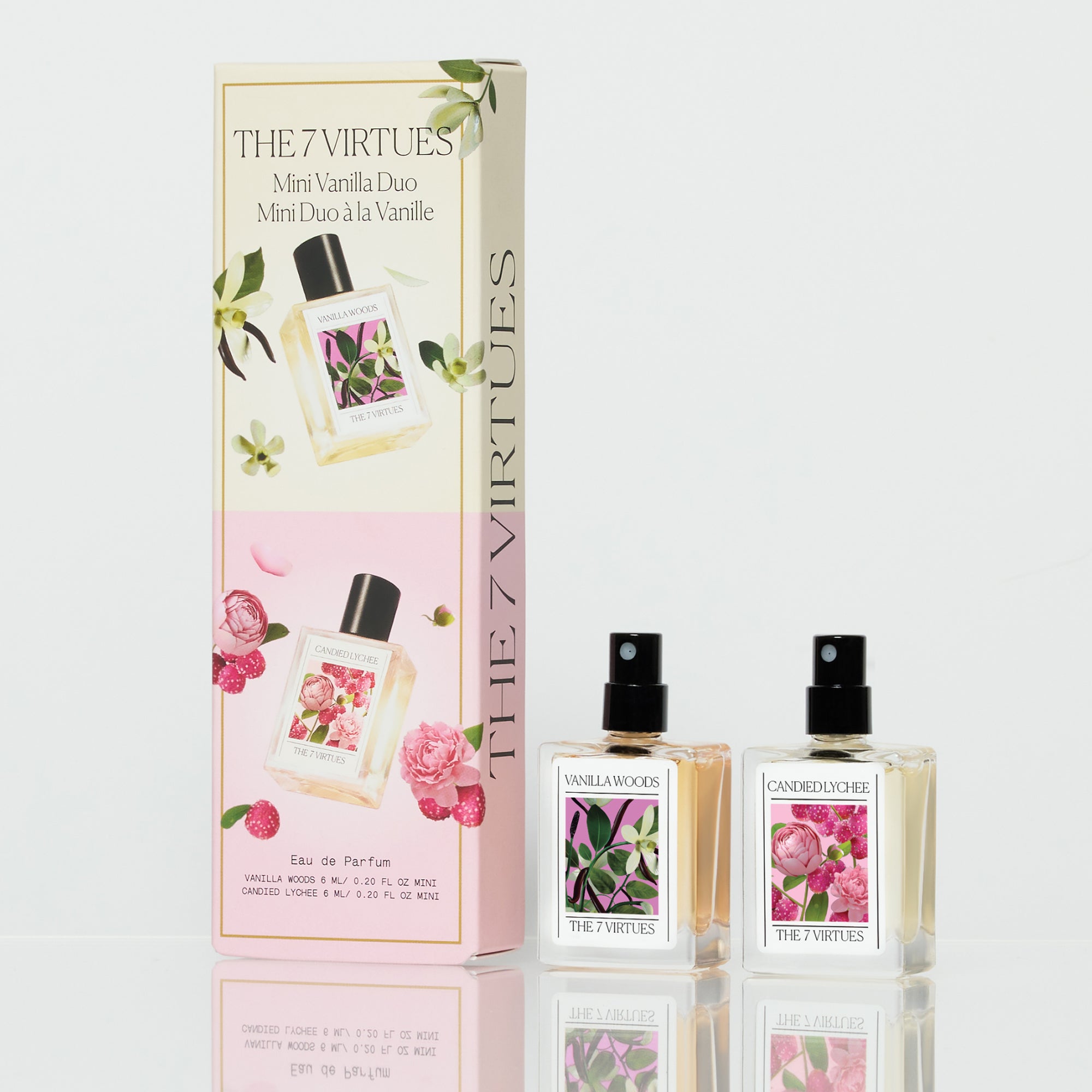 The 7 Virtues Mini Vanilla Duo mini perfumy 2 szt wanilia