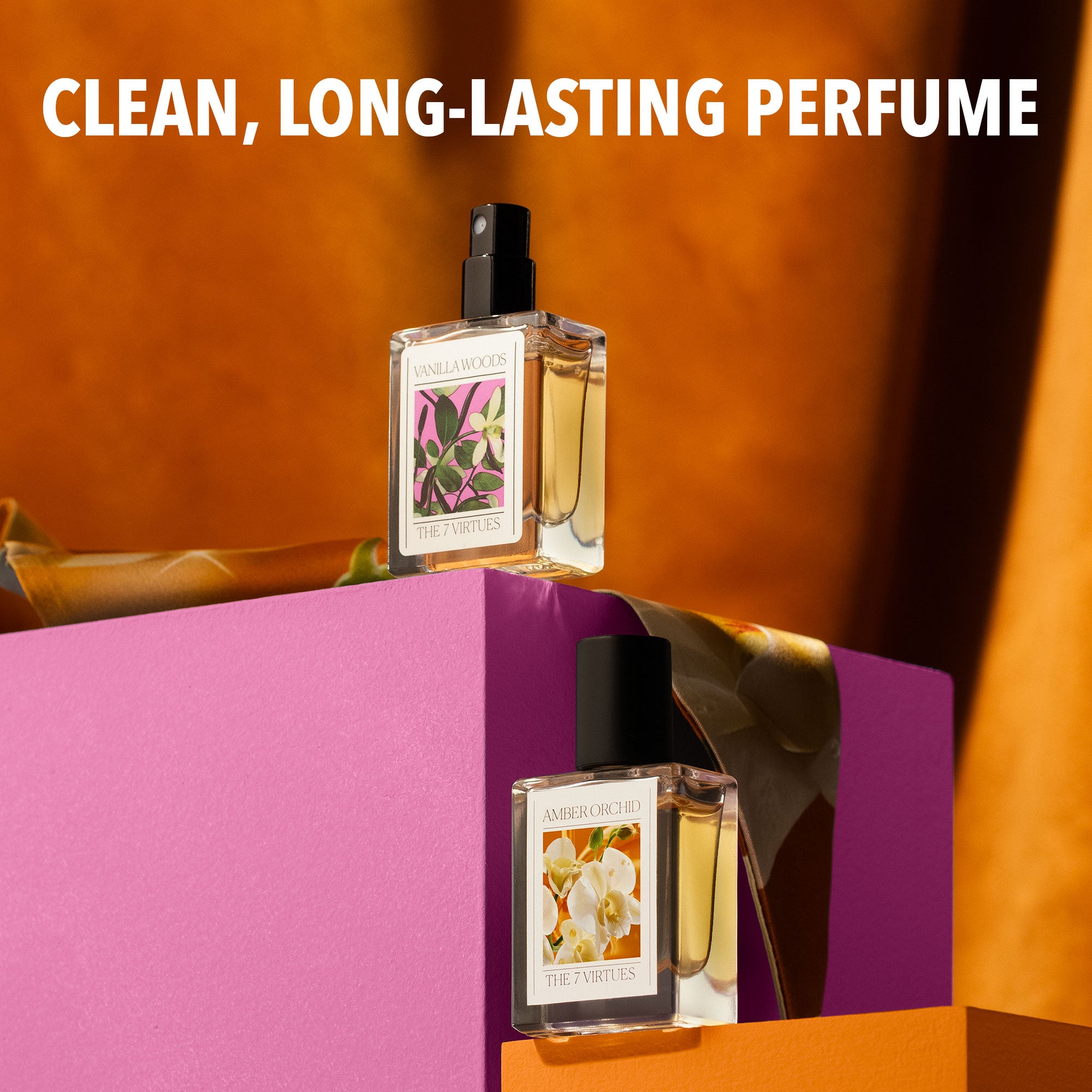 The 7 Virtues Mini-Duo perfumy zestaw waniliowe 2 szt
