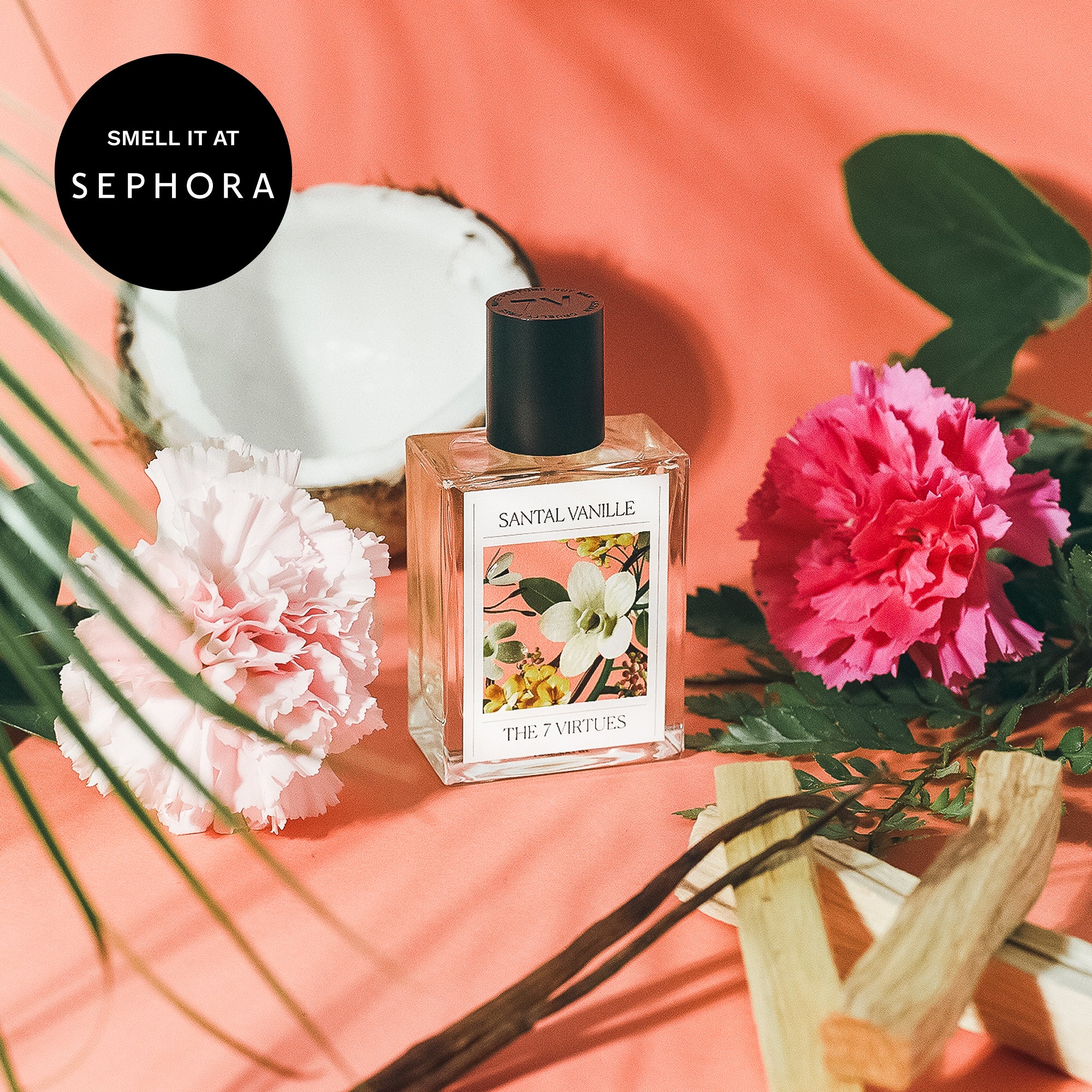 The 7 Virtues Santal Vanille woda perfumowana drzewna 50 ml