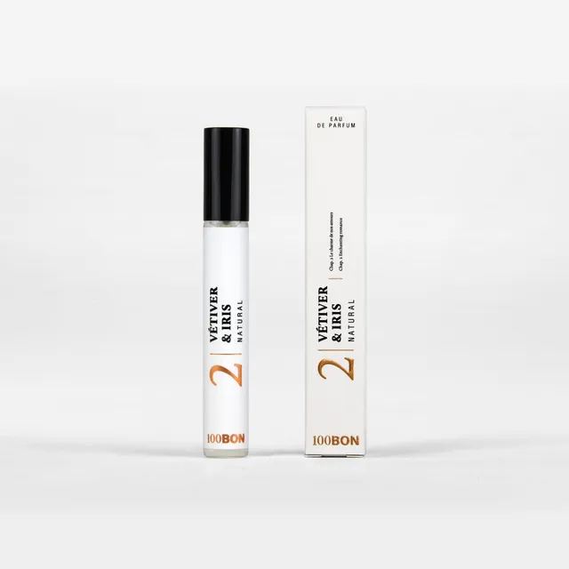 100BON Vétiver & Iris woda perfumowana 10 ml korzenna