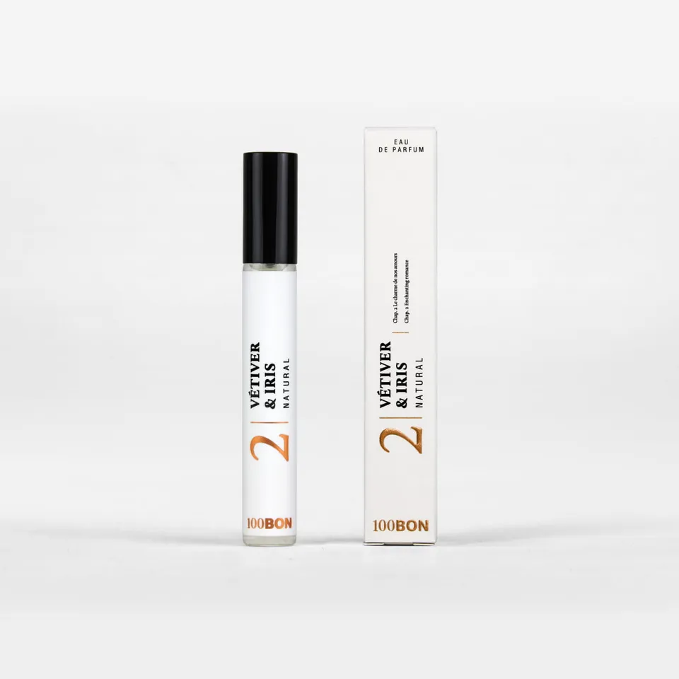 100BON Vétiver & Iris woda perfumowana 10 ml korzenna