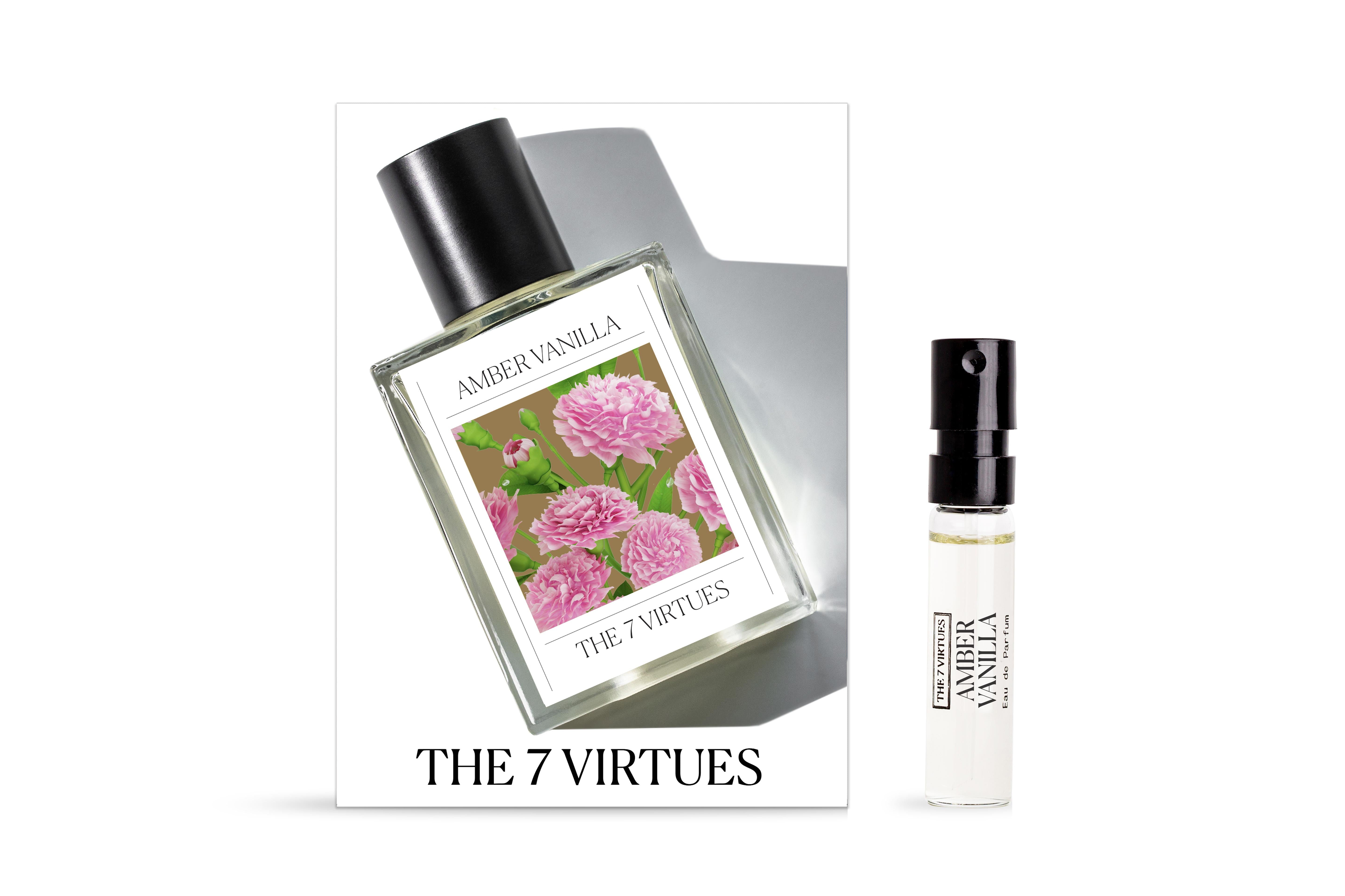 The 7 Virtues Amber Vanilla perfumy próbka 1,7 ml bursztynowe