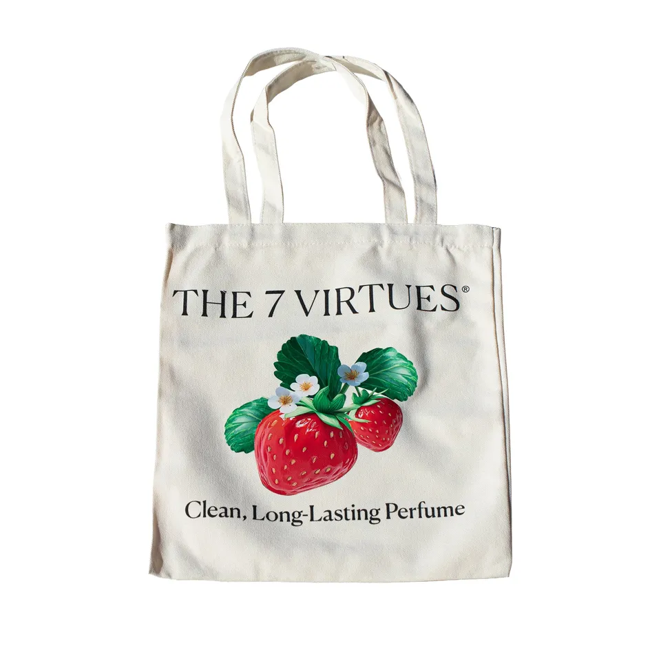The 7 Virtues Strawberry Jam torba tote truskawkowa