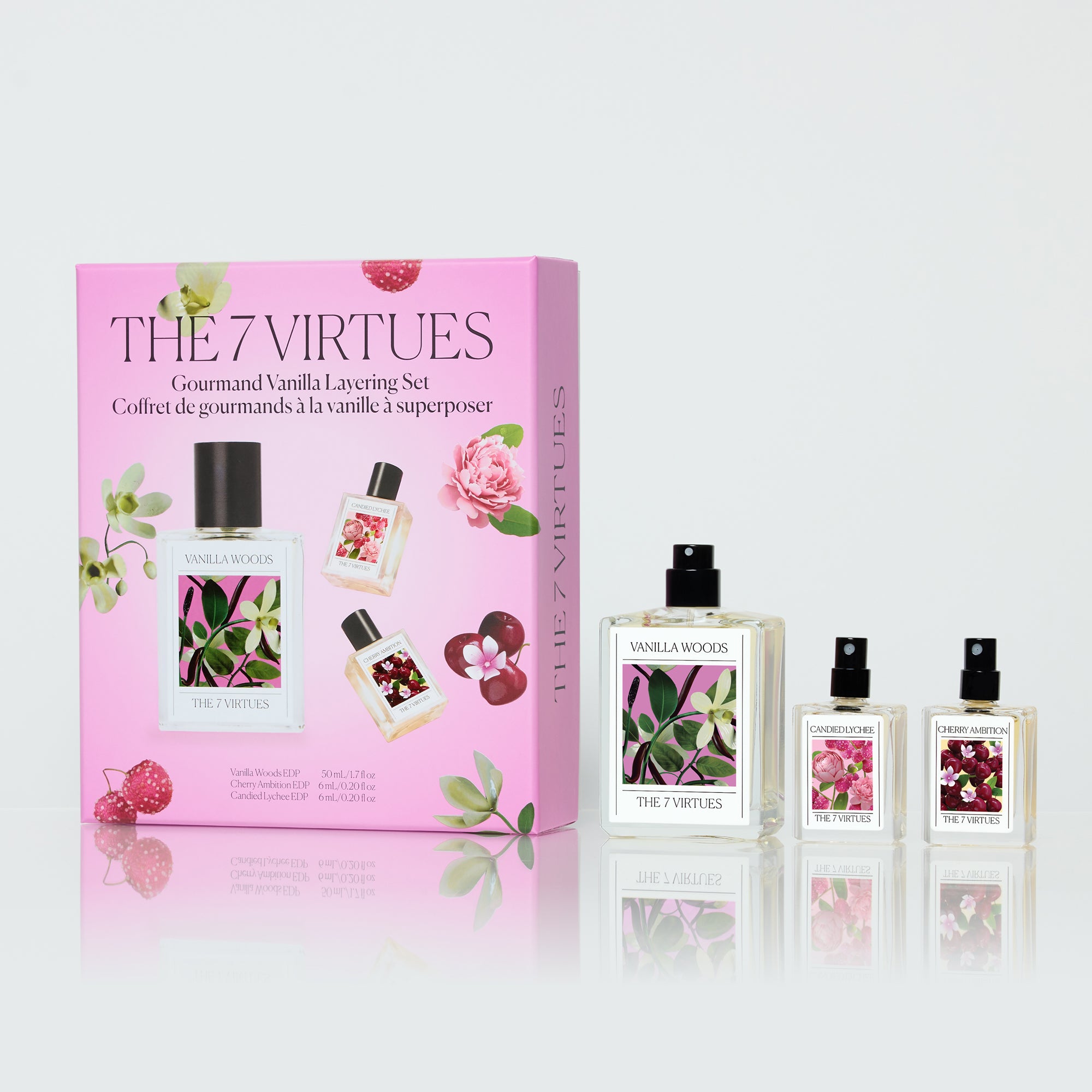 The 7 Virtues Gourmand Vanilla zestaw perfum waniliowych
