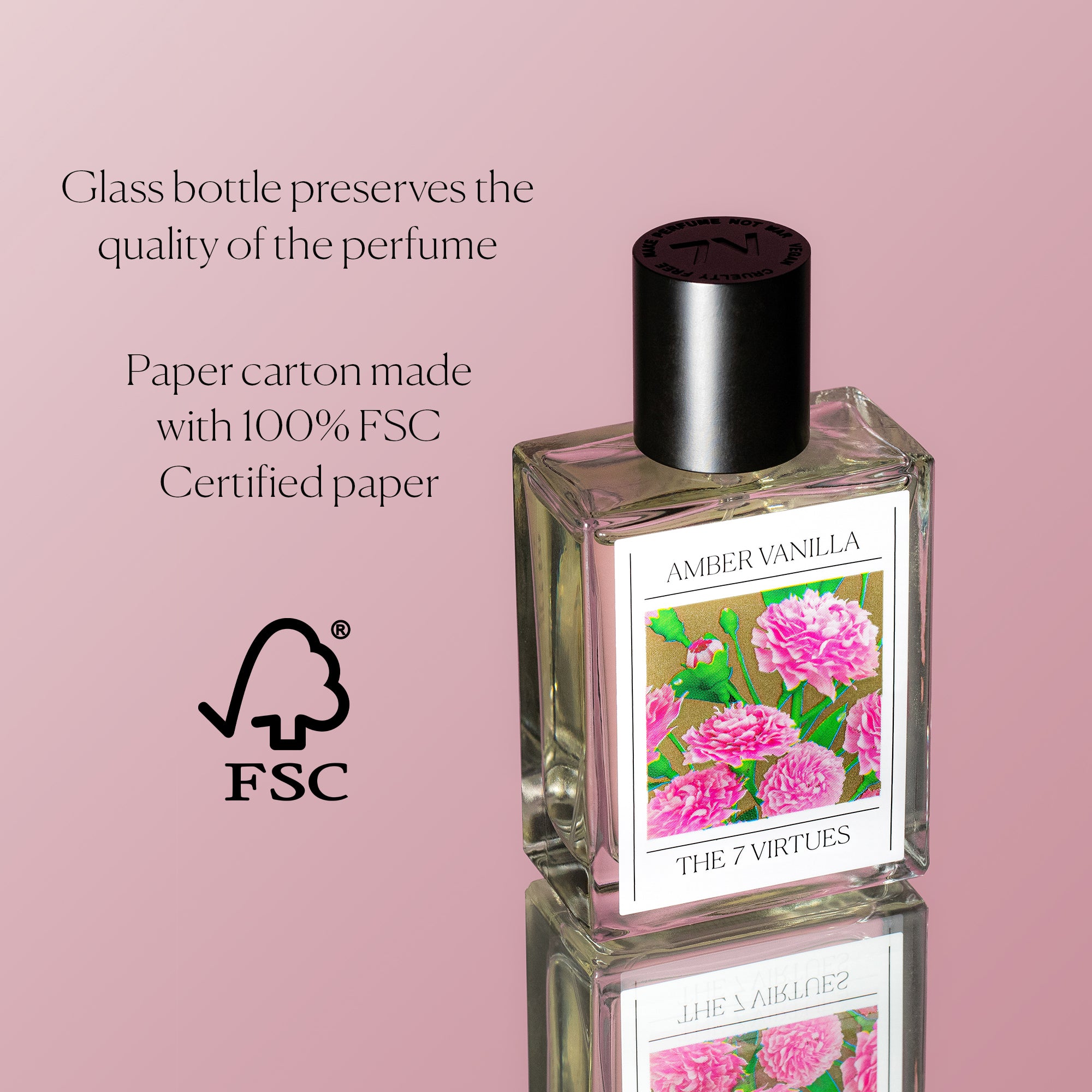 The 7 Virtues Amber Vanilla perfumy próbka 1,7 ml bursztynowe