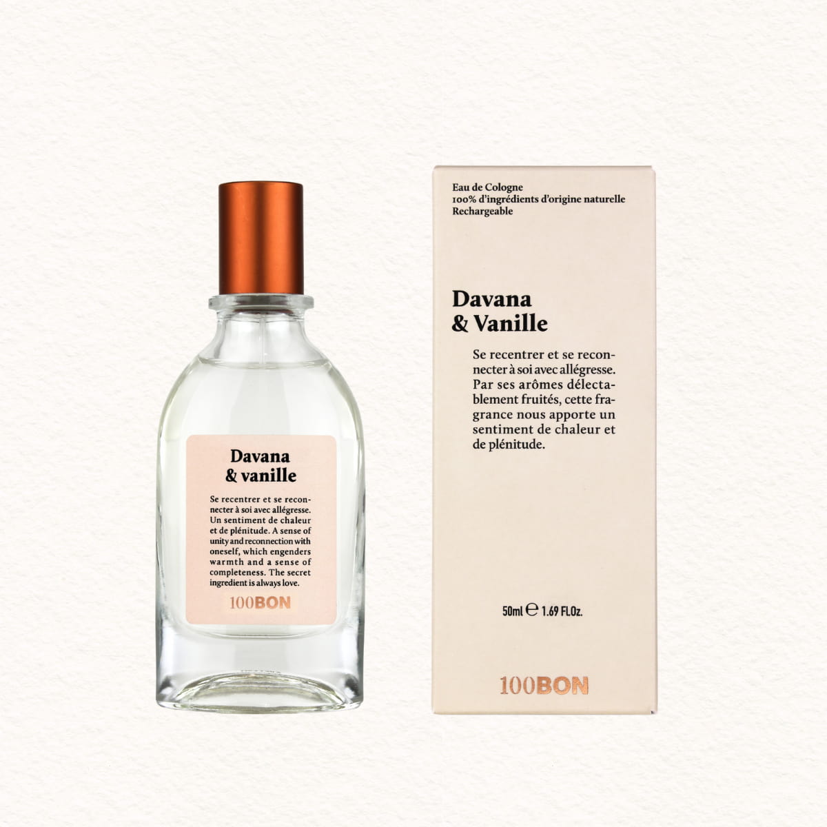 100BON Davana & Vanille woda kolońska 50 ml waniliowa