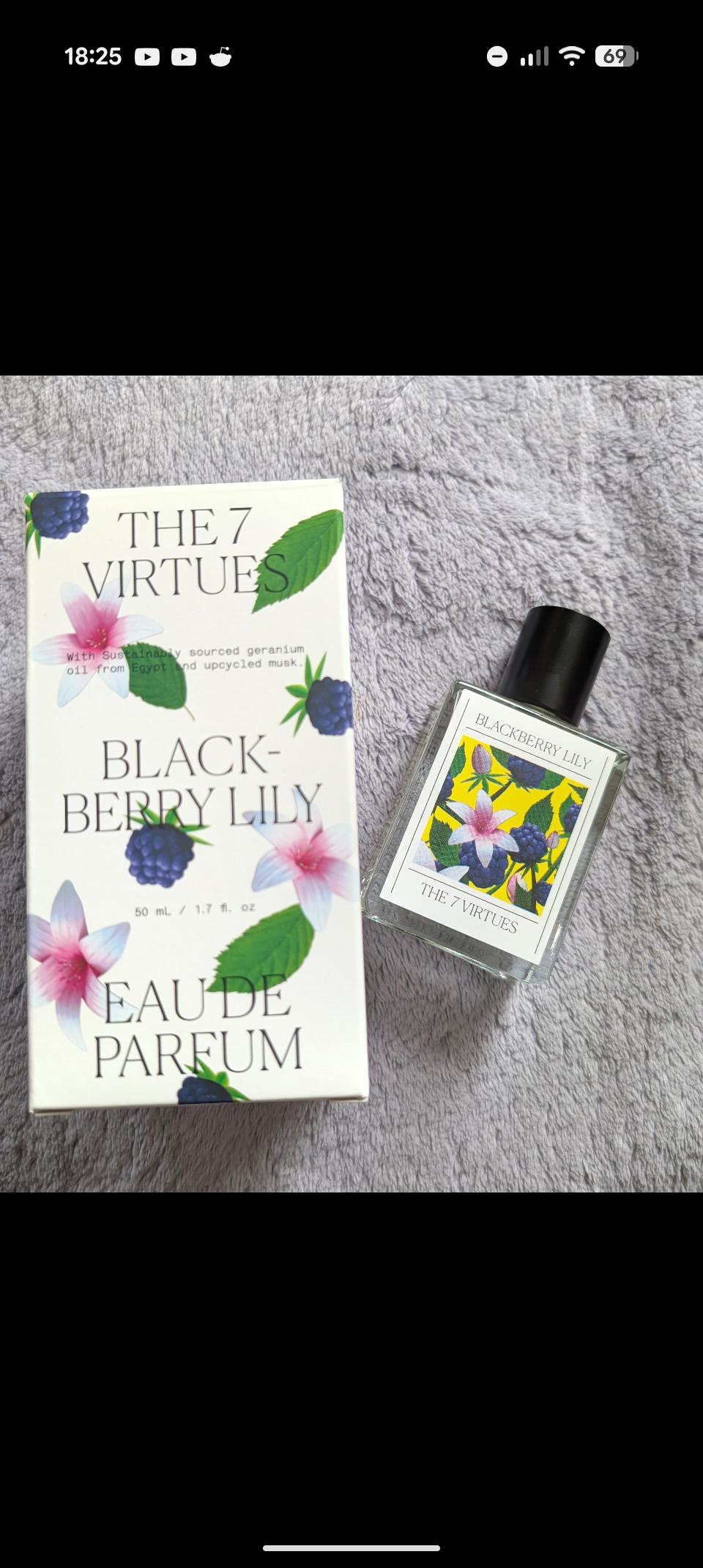 The 7 Virtues Blackberry Lily perfumy jeżynowe karmel