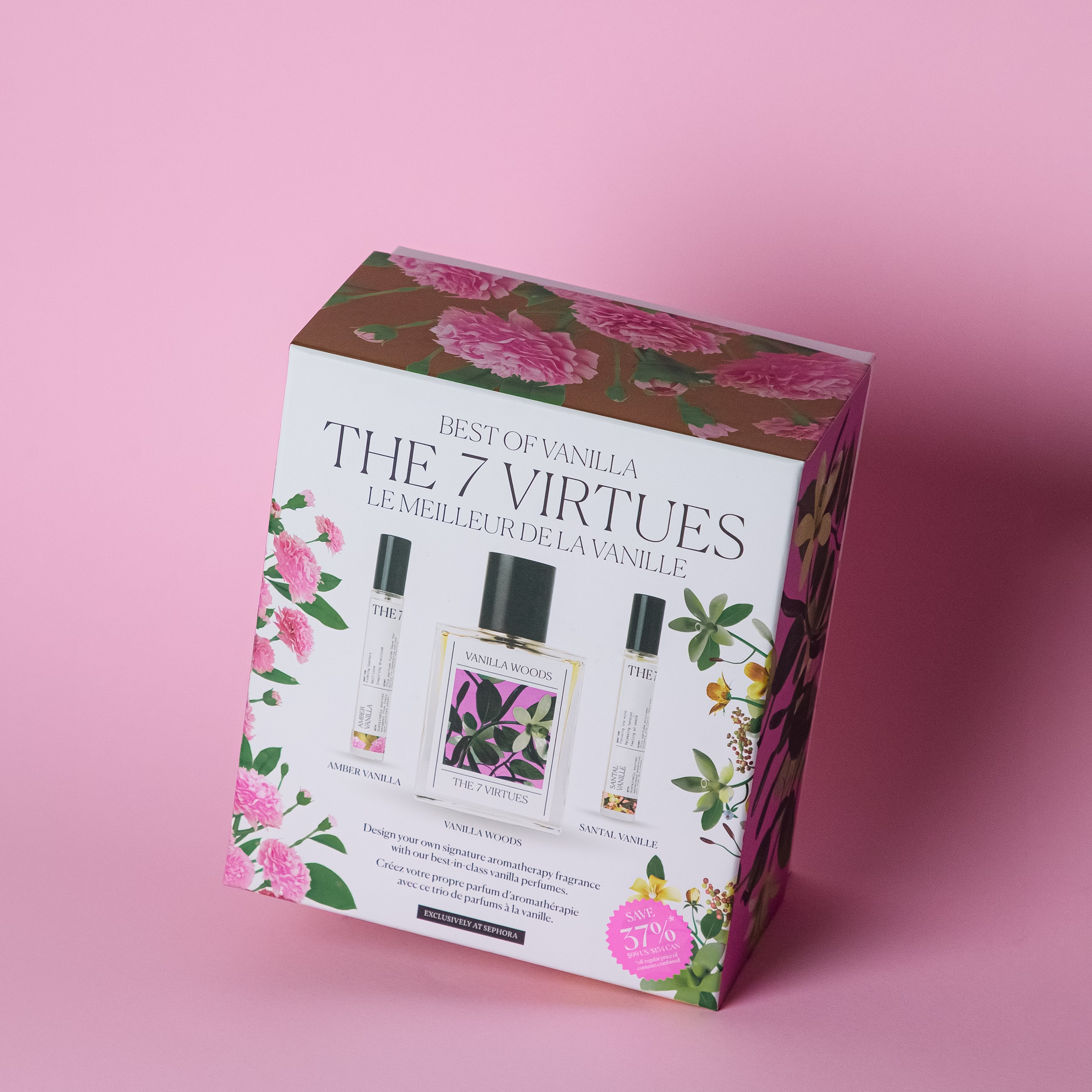 The 7 Virtues Best of Vanilla zestaw perfum 50 ml + 2x10 ml wanilia