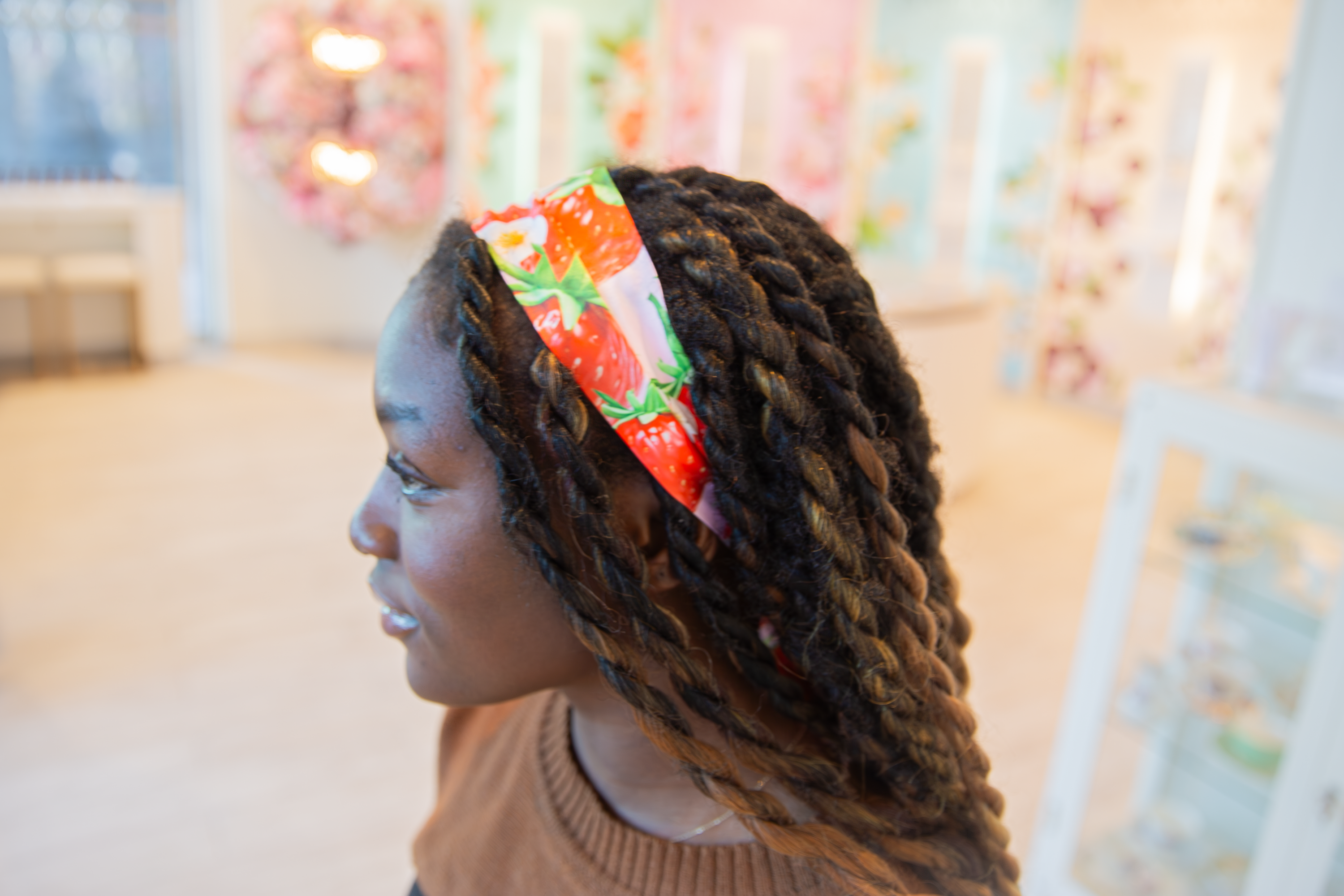 The 7 Virtues Strawberry Jam apaszka twilly do perfum