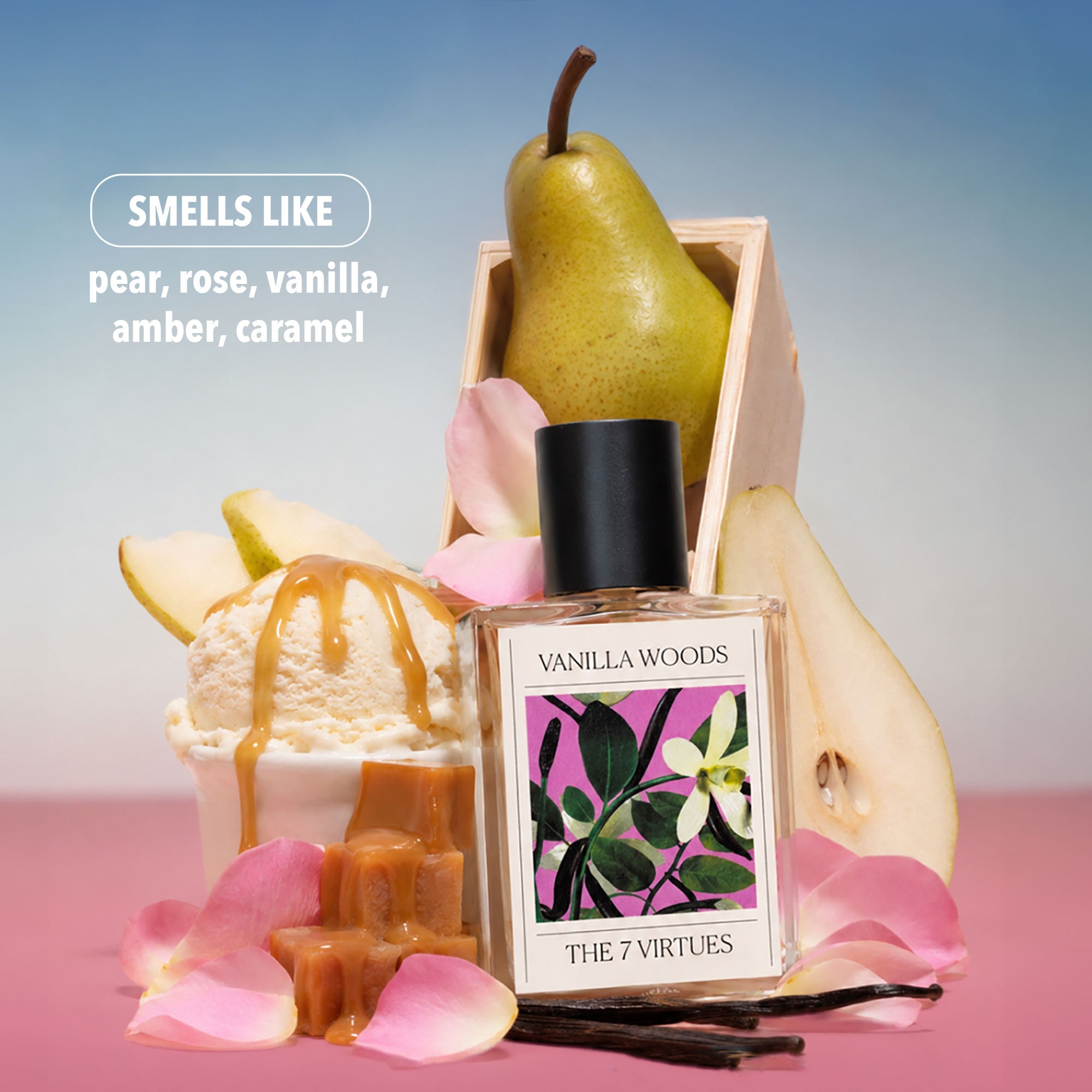 The 7 Virtues Mini-Duo perfumy zestaw waniliowe 2 szt