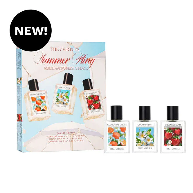 The 7 Virtues Summer Fling Mini-Trio perfumy 3x mini