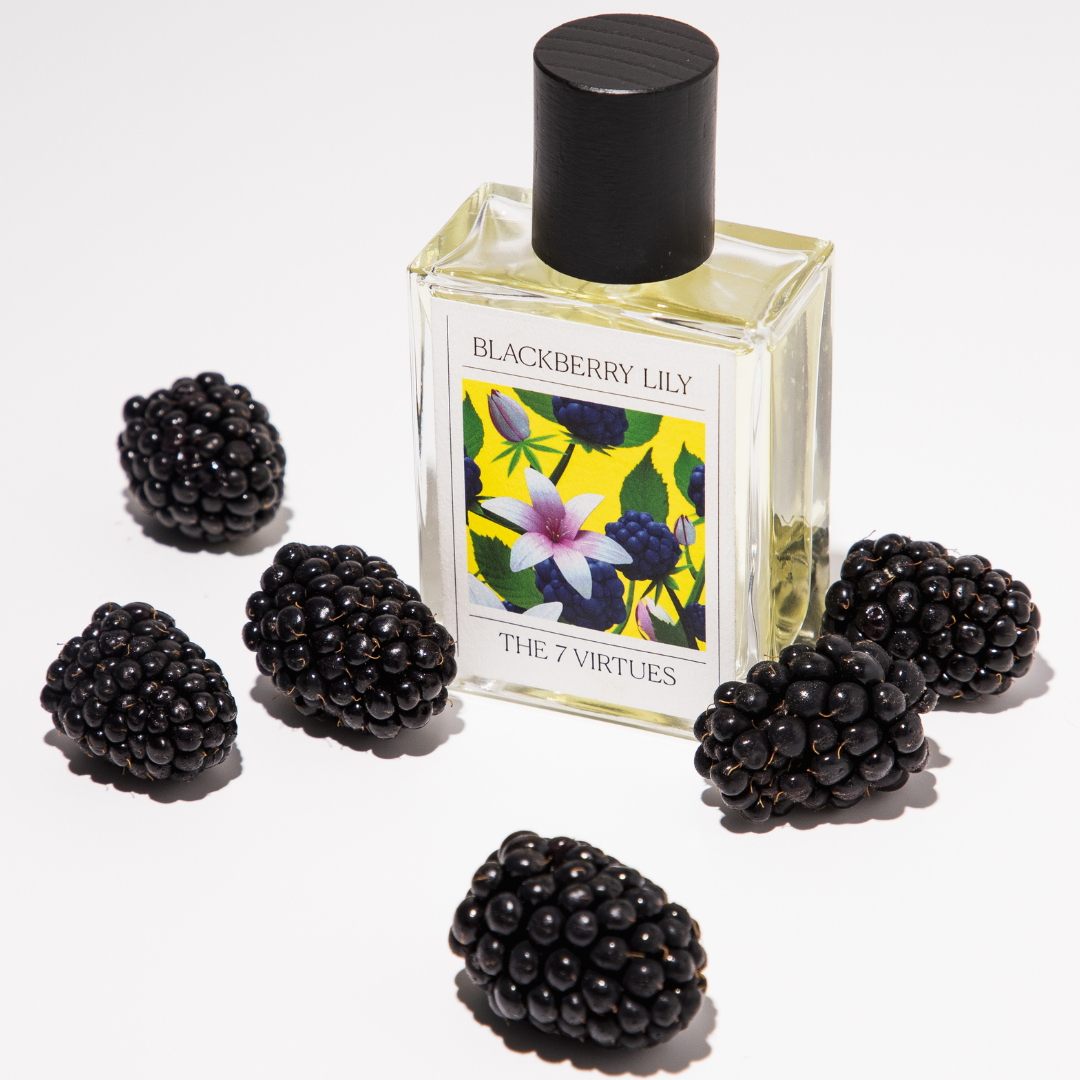The 7 Virtues Blackberry Lily perfumy jeżynowe karmel