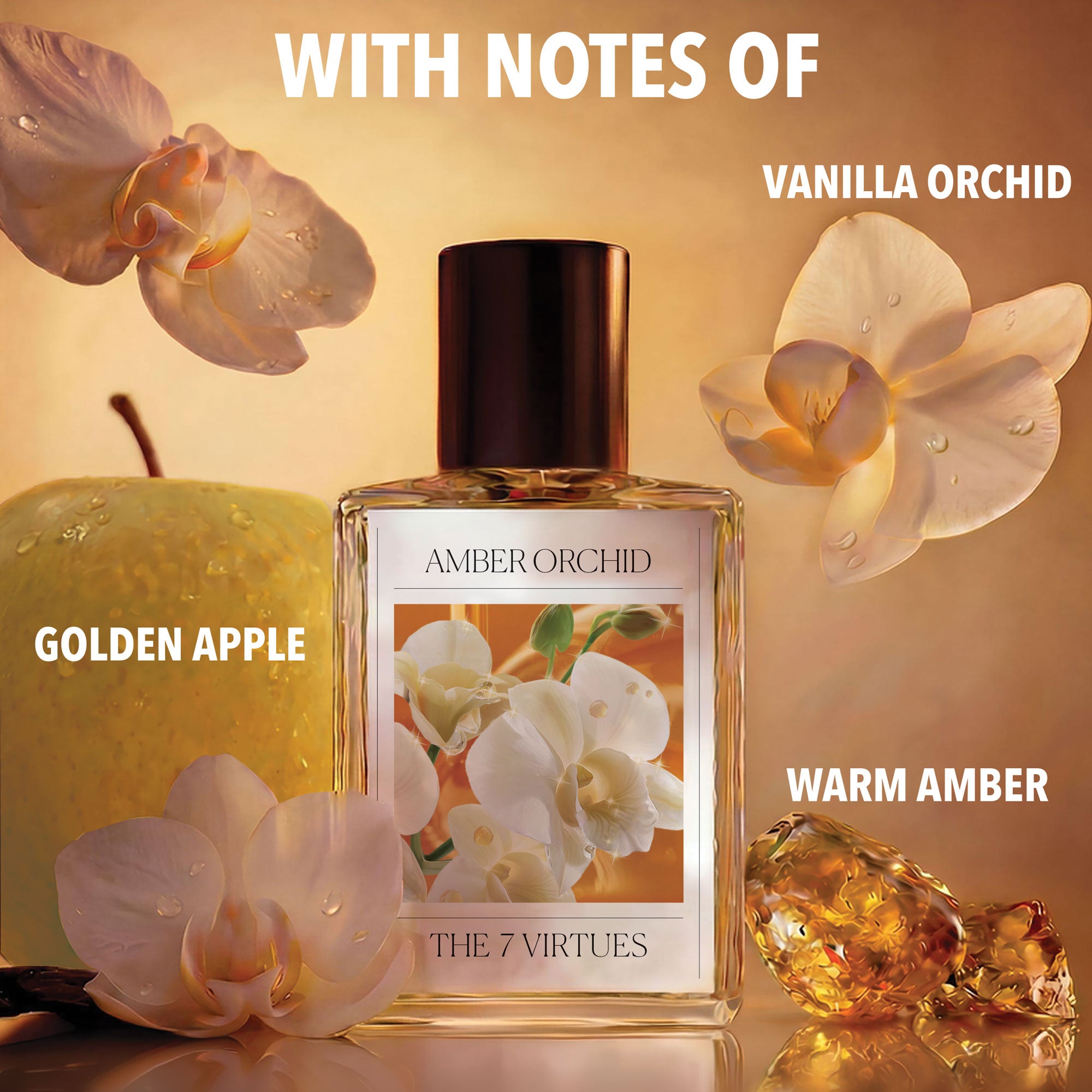 The 7 Virtues Amber Orchid perfumy 1,7 ml bursztyn