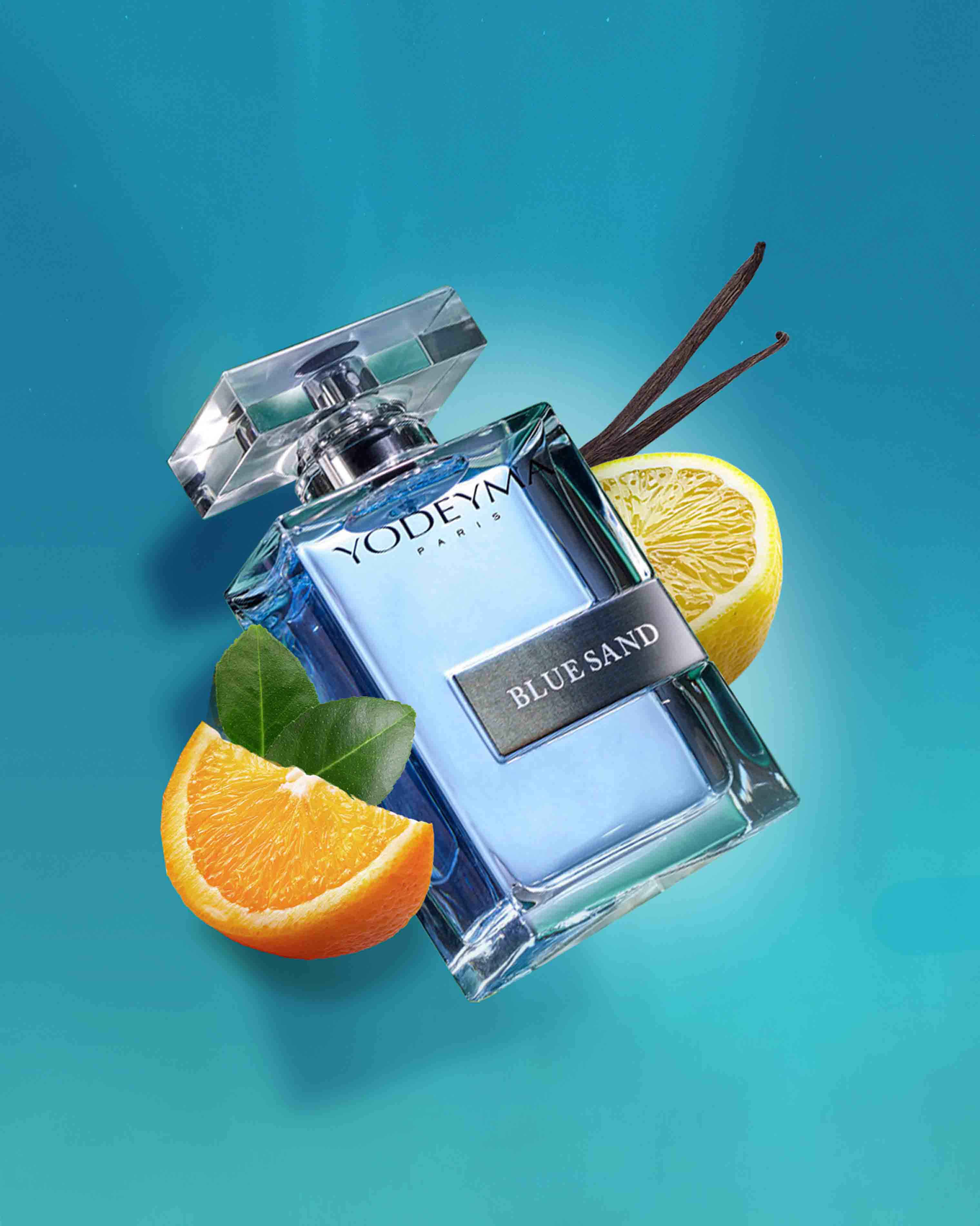 Ydeyma Blue Sand perfumy męskie cytrusy wanilia