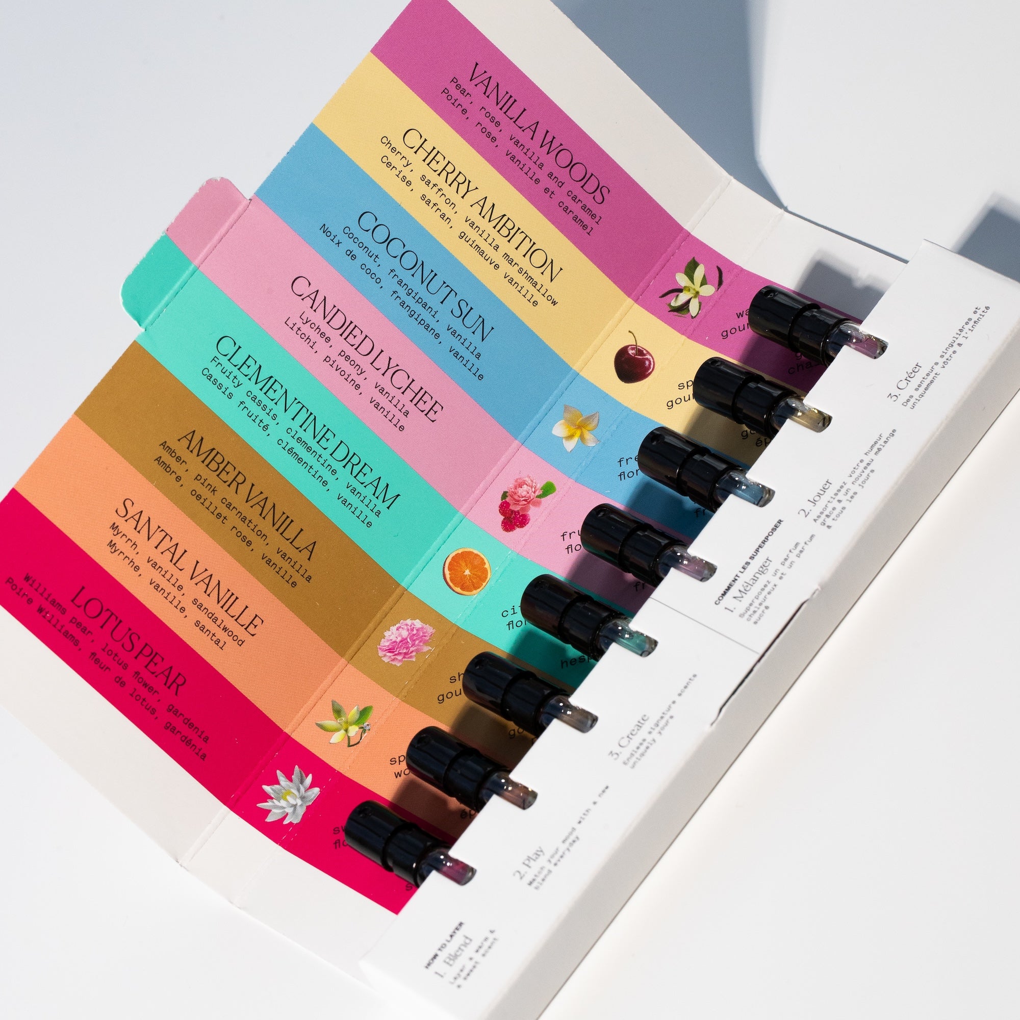 The 7 Virtues Discovery Set próbki perfum 8 zapachów