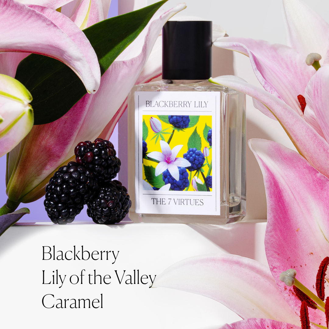 The 7 Virtues Blackberry Lily perfumy jeżynowe karmel