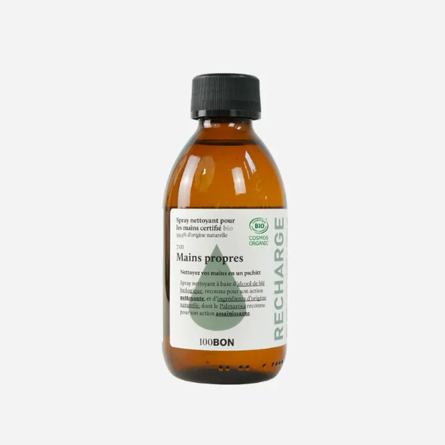 100BON Mains Propres uzupełnienie sprayu 200 ml