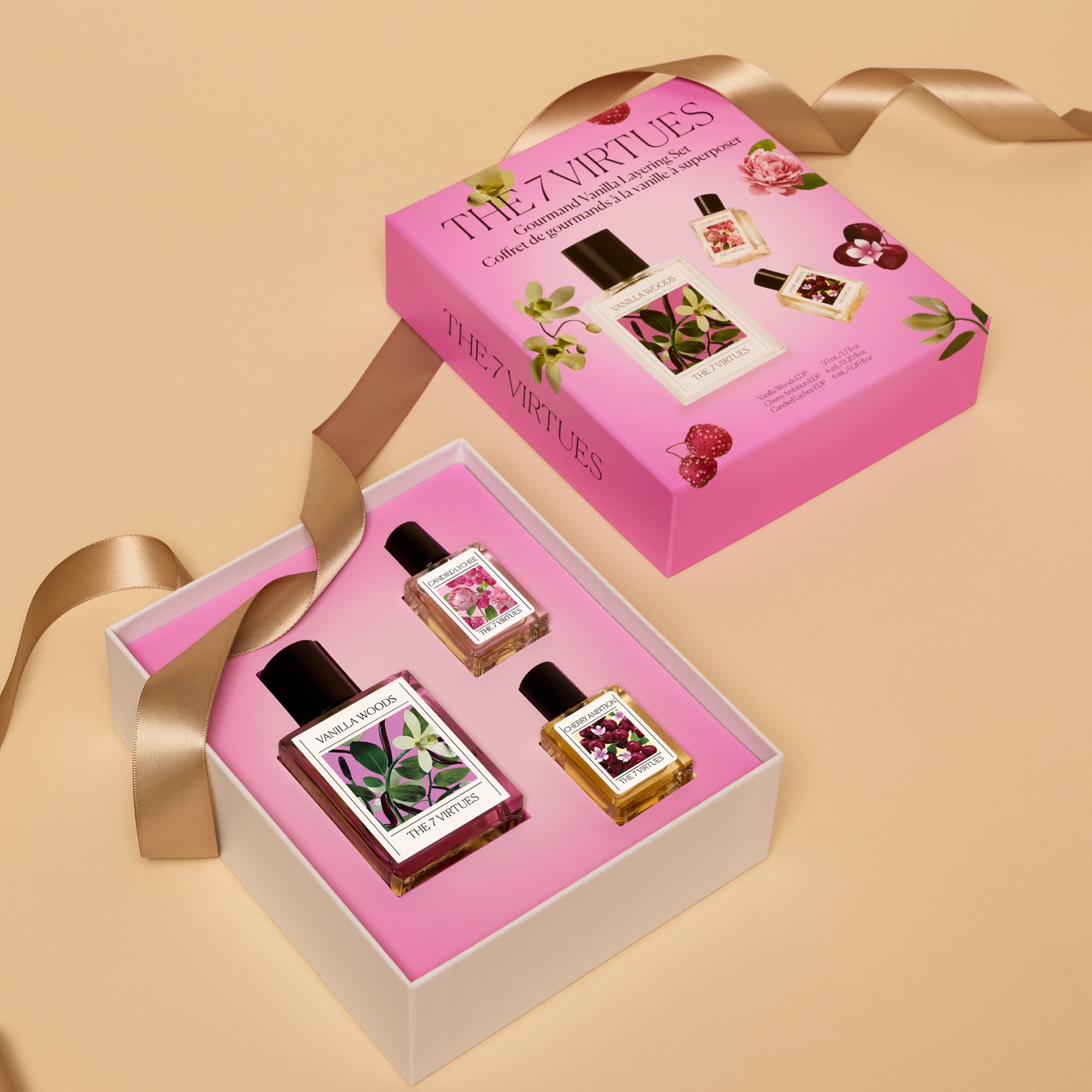 The 7 Virtues Gourmand Vanilla zestaw perfum waniliowych